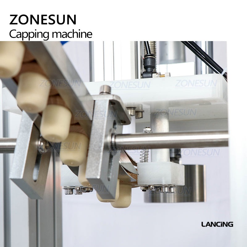LU-XG16D1 Automatic Cork Pressing Machine with Cap Feeder view 2