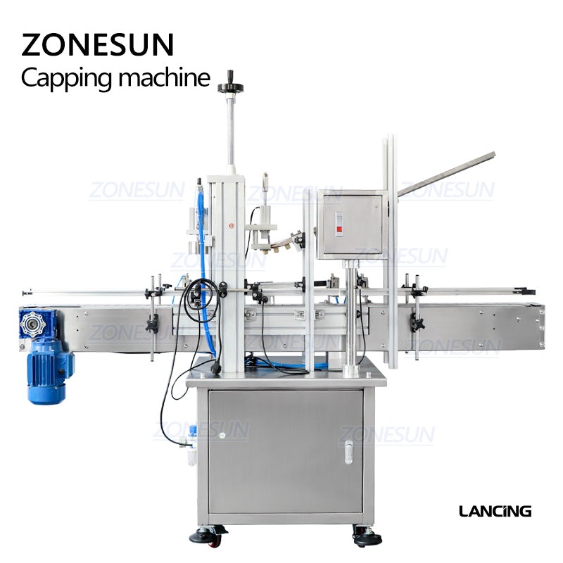 LU-XG16D1 Automatic Cork Pressing Machine with Cap Feeder view 4