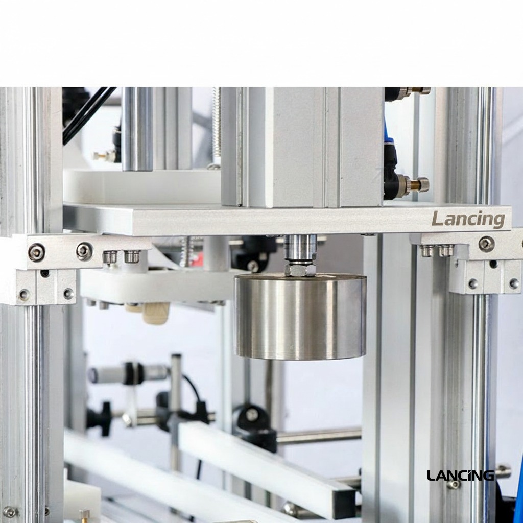 LU-XG16D1 Automatic Cork Pressing Machine with Cap Feeder view 3