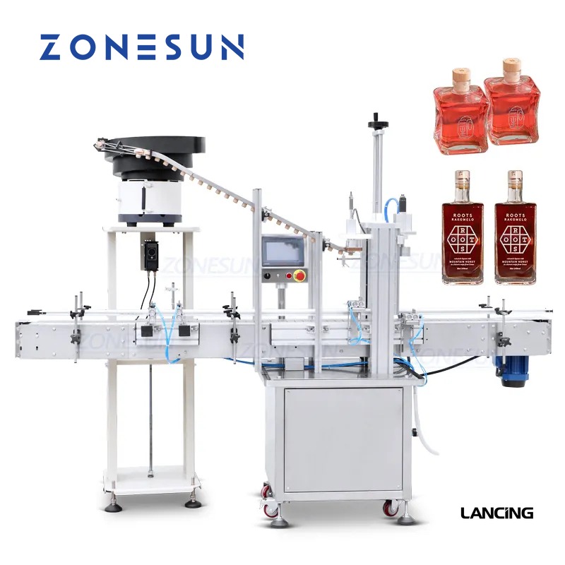 LU-XG16D3 Automatic T-Cork Press Capping Machine