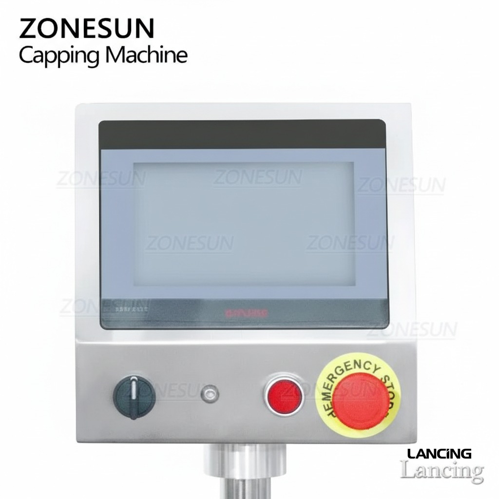 LU-XG16D3 Automatic T-Cork Press Capping Machine view 2