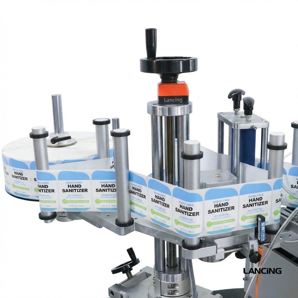XL-T806 Semi-Auto Square Bottle Labeling Machine view 3