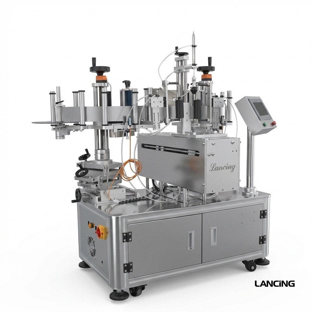 XL-T806 Semi-Auto Square Bottle Labeling Machine view 4