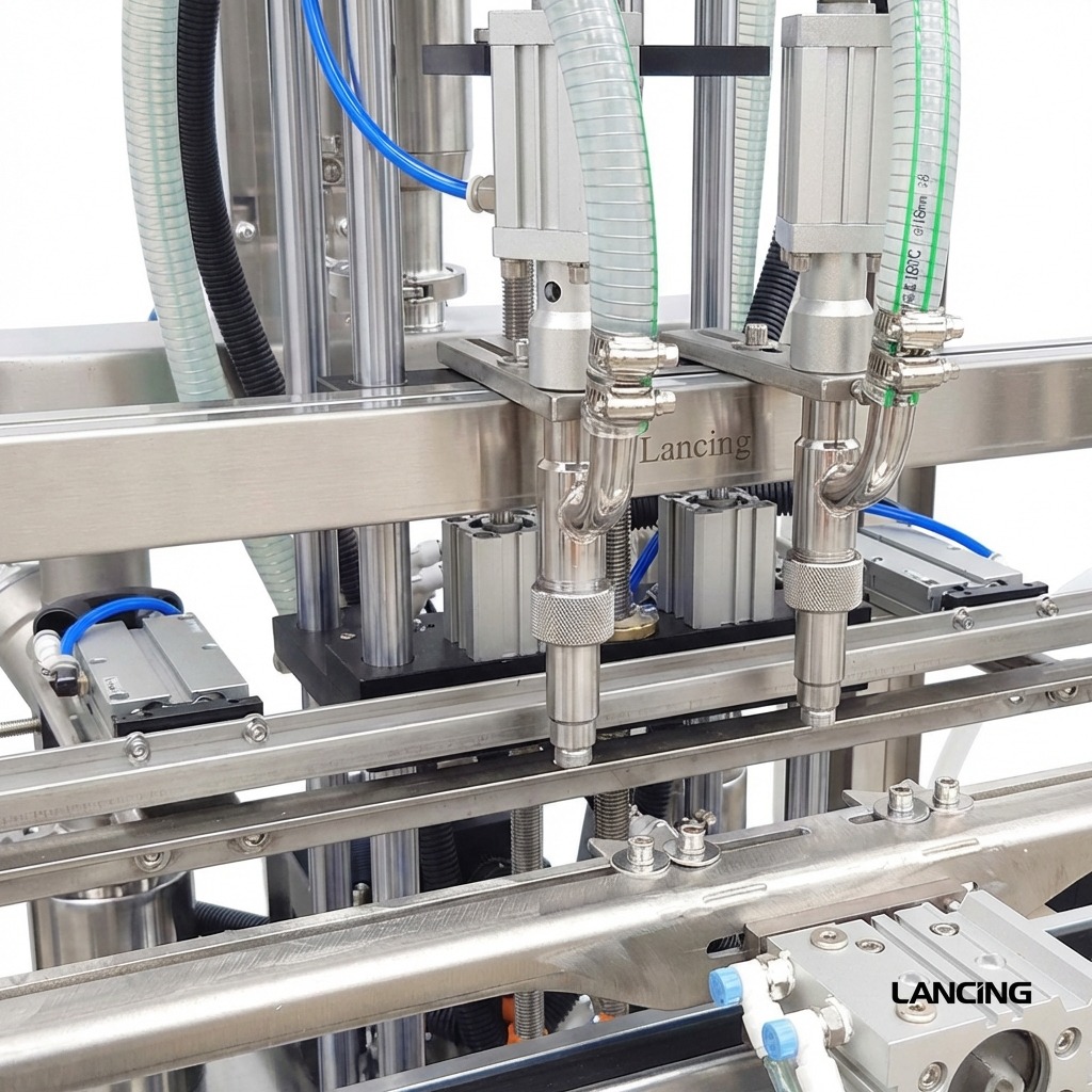 LU-YT2T-2PXD Automatic Servo Piston Pump Filling Machine view 3