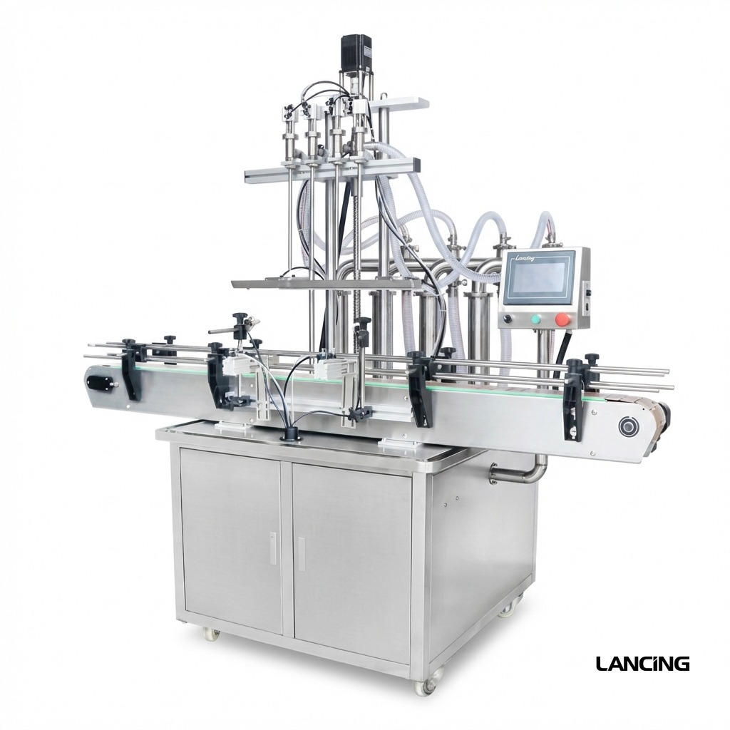 LU-YT4T-4D Automatic Liquid Filling Machine view 4