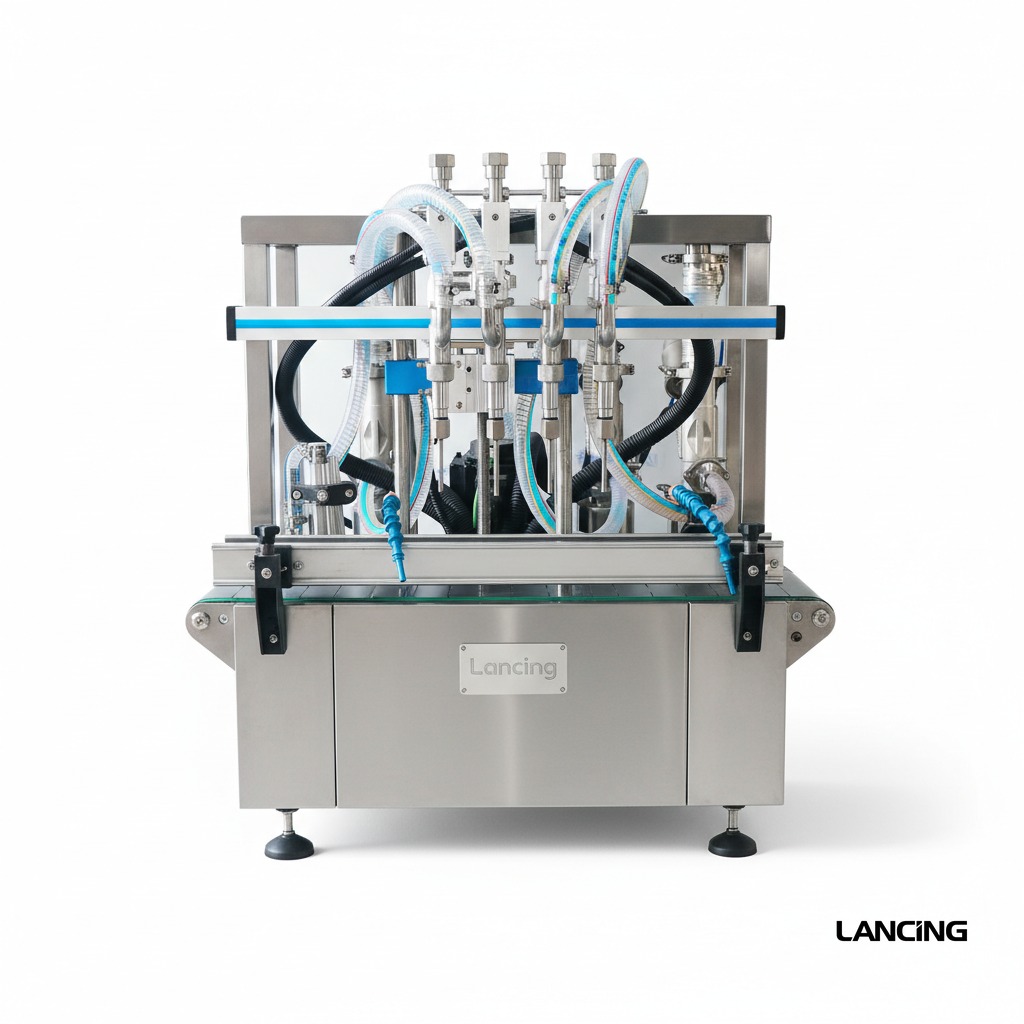LU-YT4T-4PX Automatic Paste Lotion Bottle Filling Machine view 4