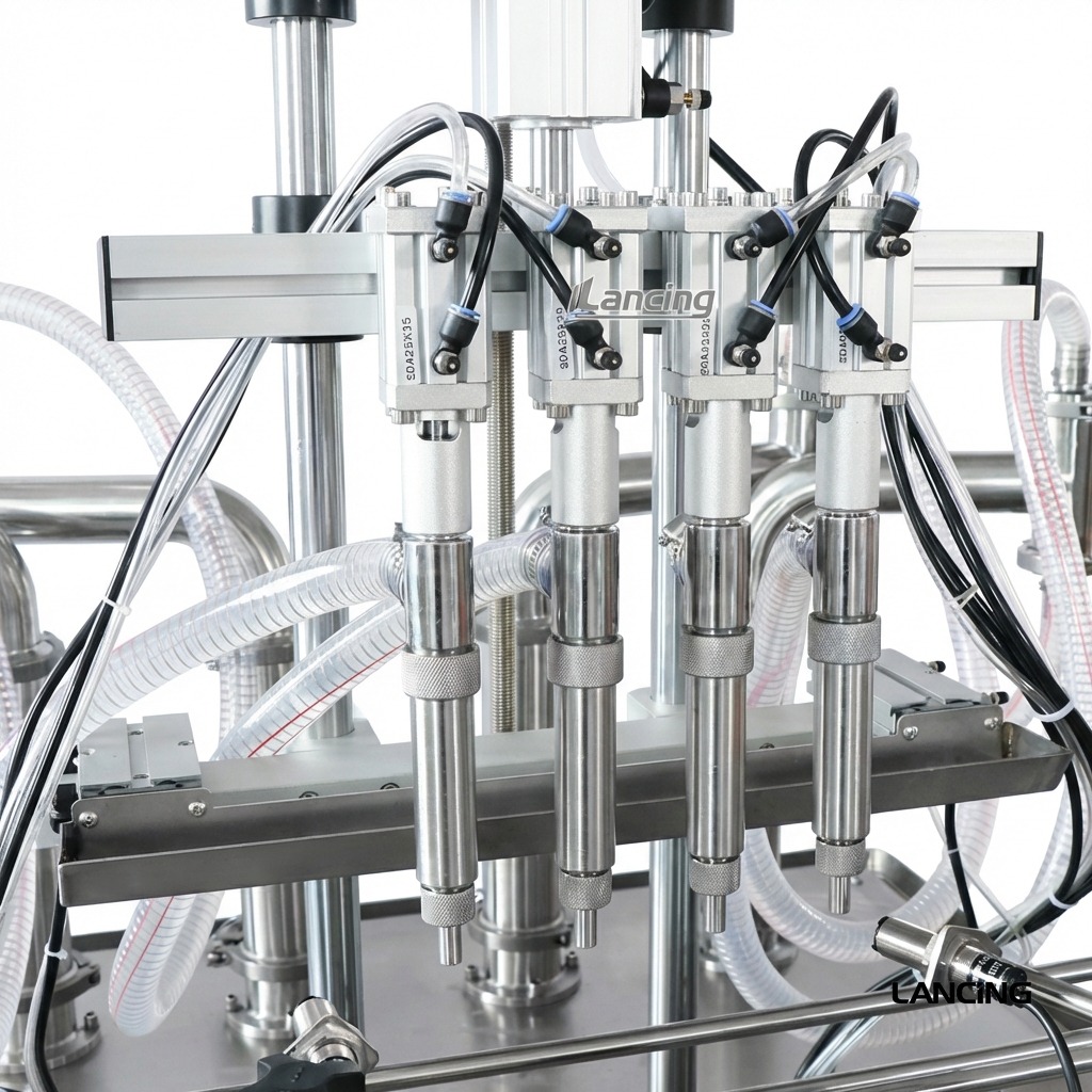LU-YT4T-4Y 4-Nozzle Liquid Filling Machine view 3