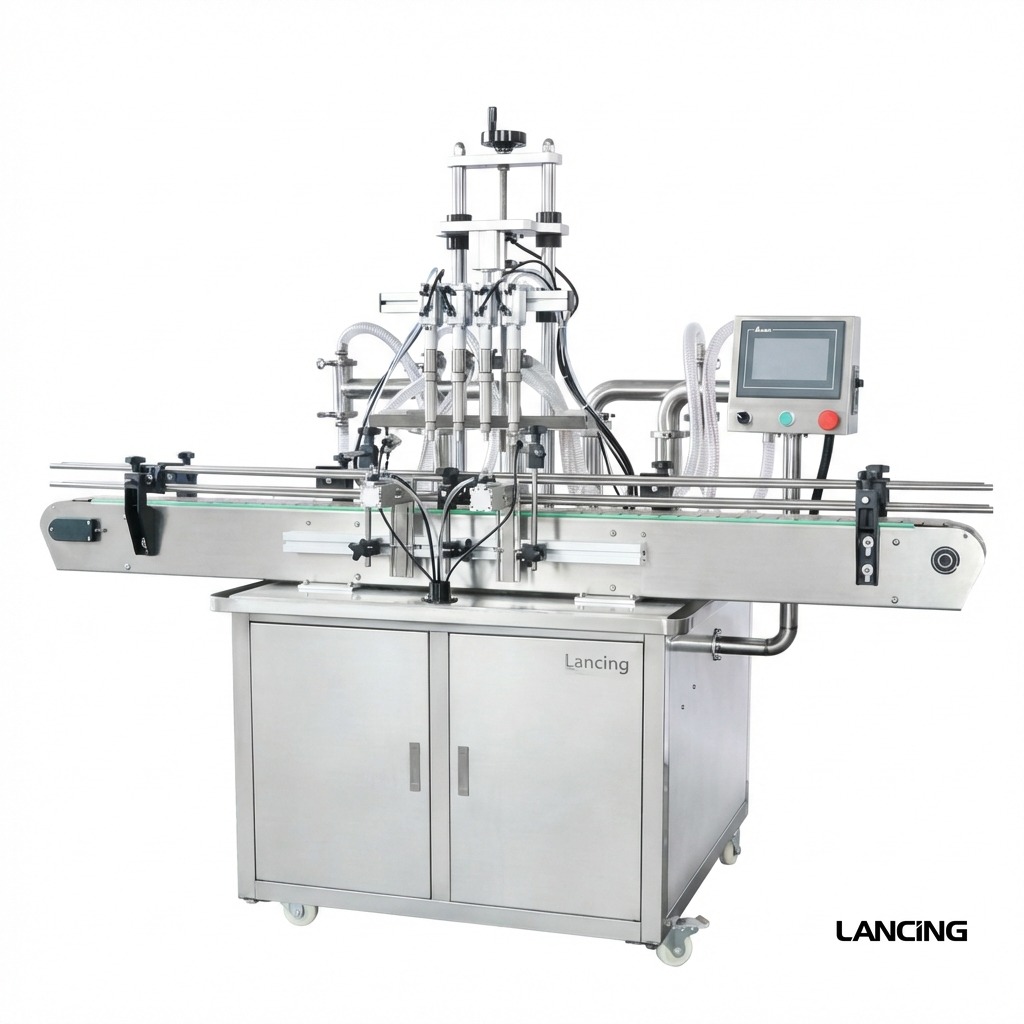 LU-YT4T-4Y 4-Nozzle Liquid Filling Machine view 4