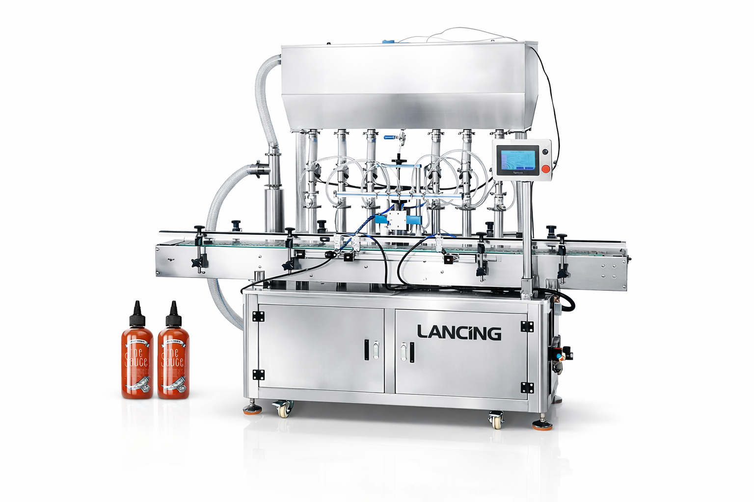 6‑Head Servo Piston Paste Filling Machine view 2