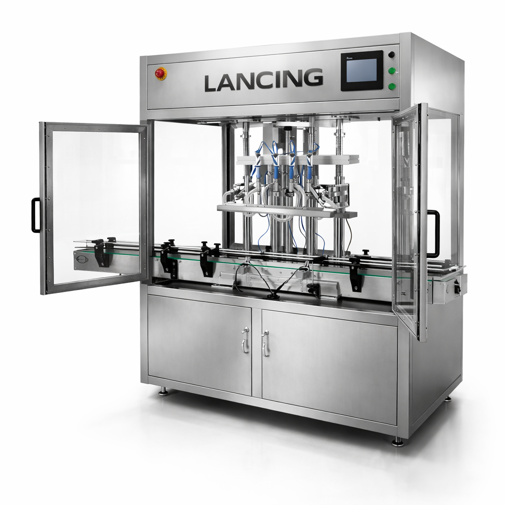 4‑Head Piston Paste Filling Machine view 2