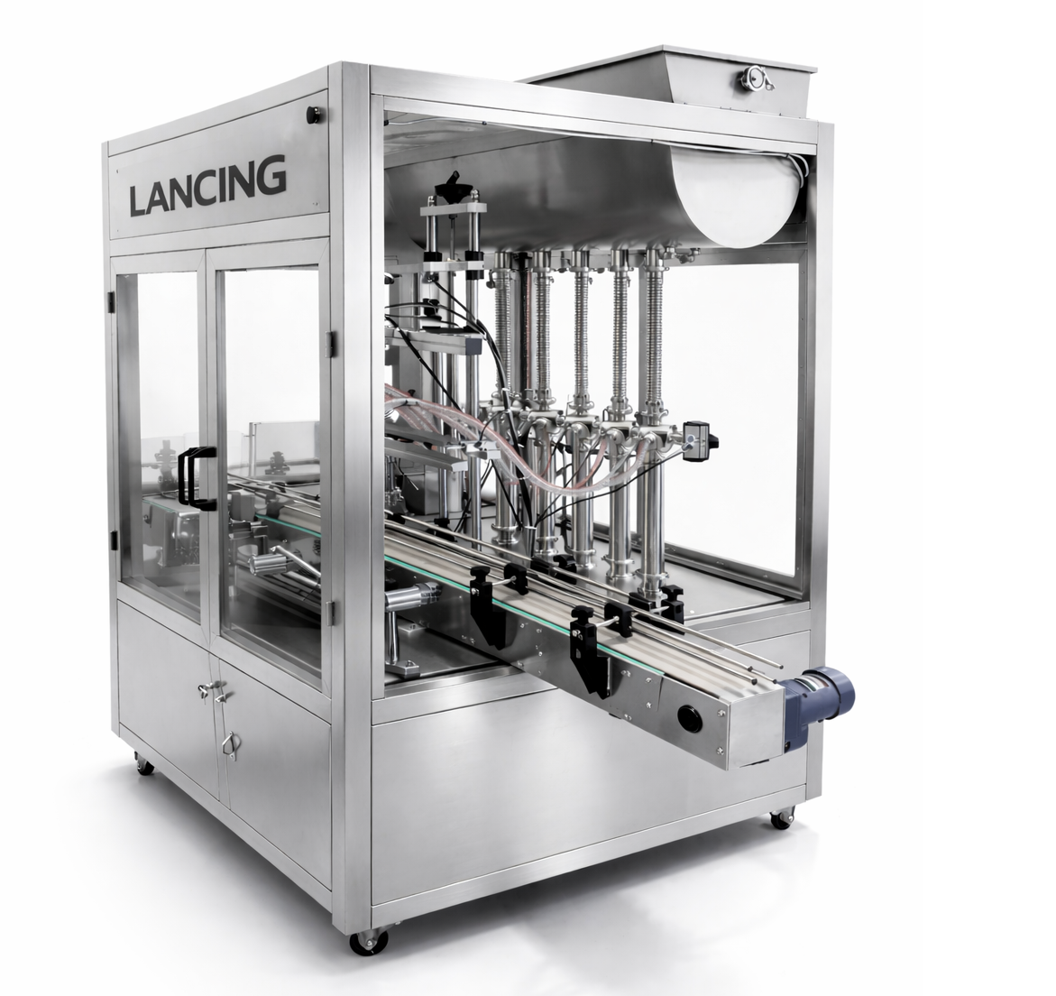 4‑Head Piston Paste Filling Machine view 4
