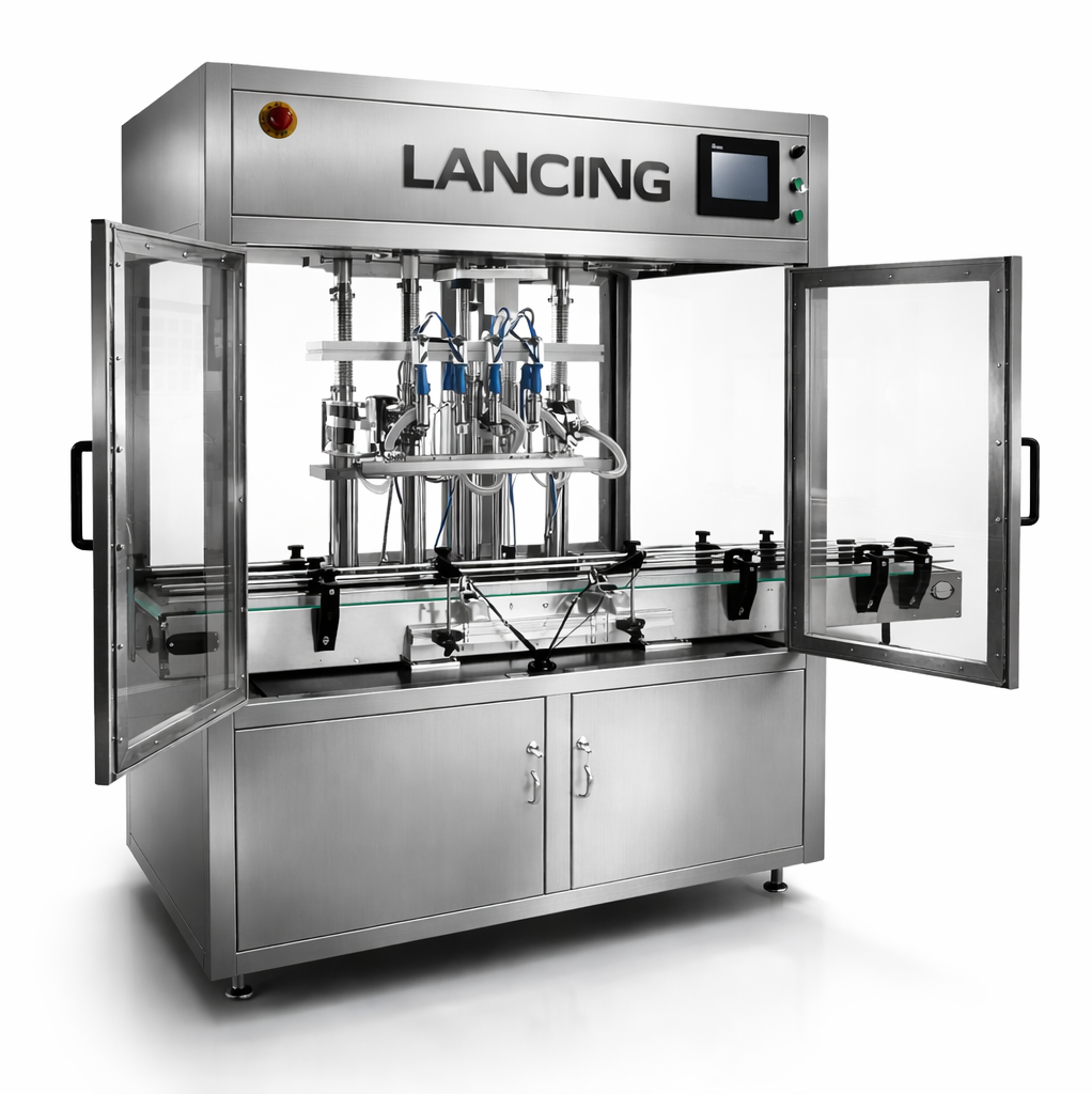 4‑Head Piston Paste Filling Machine