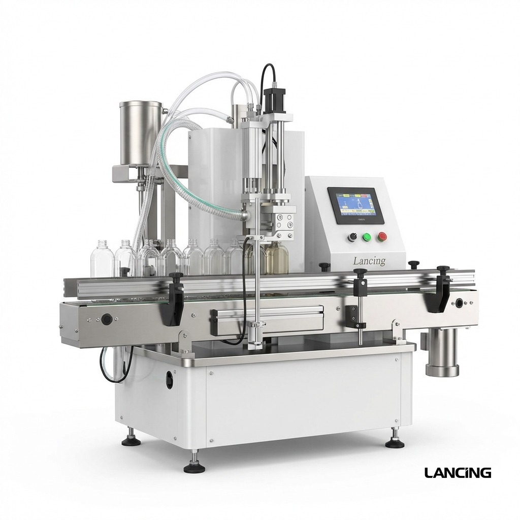 LU-YTCR1A Corrosive Liquid Filling Machine view 4