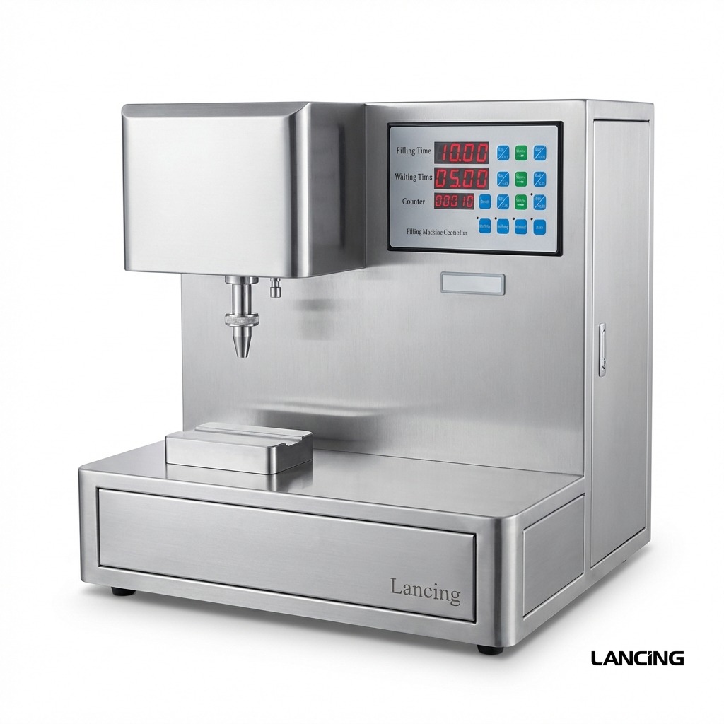LU-YTPP2 Dual Nozzle Peristaltic Pump Liquid Filling Machine view 2